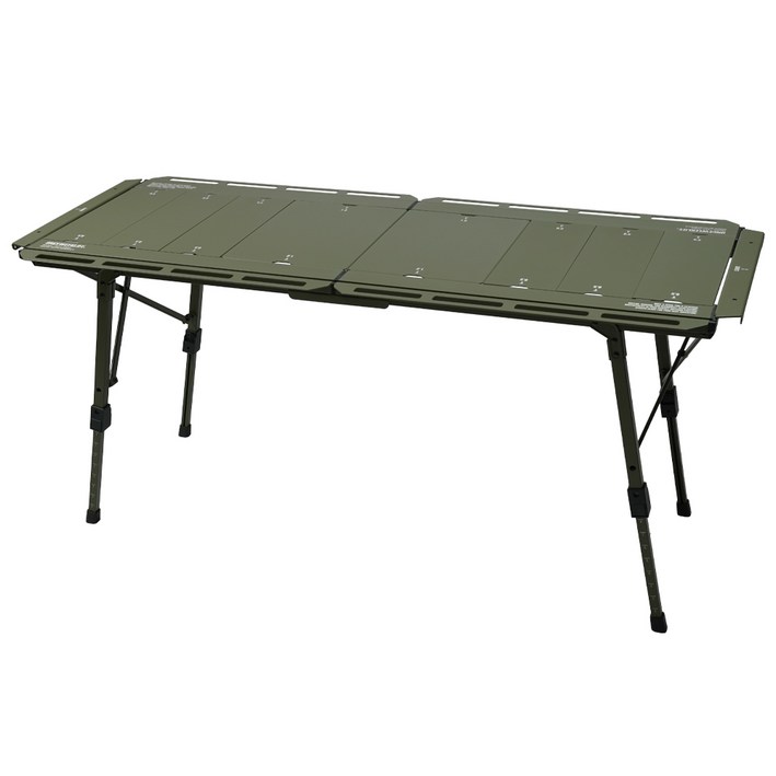 원스위크라이프 캠핑 IGT 접이식 테이블, 카키