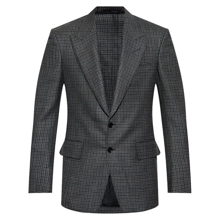 톰포드 체크 블레이저