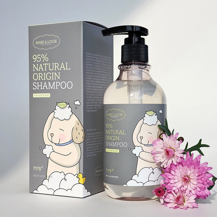 마리앤루이펫샴푸 300ml 천연강아지샴푸 저자극 약산성 강아지샴푸, 300ml, 2개 마리앤루이펫샴푸 300ml 천연강아지샴푸 저자극 약산성 강아지샴푸, 300ml, 2개