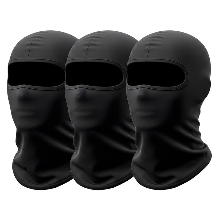 3set 여름 자외선차단 입체 쿨 바라클라바 자전거 오토바이 발라클라바