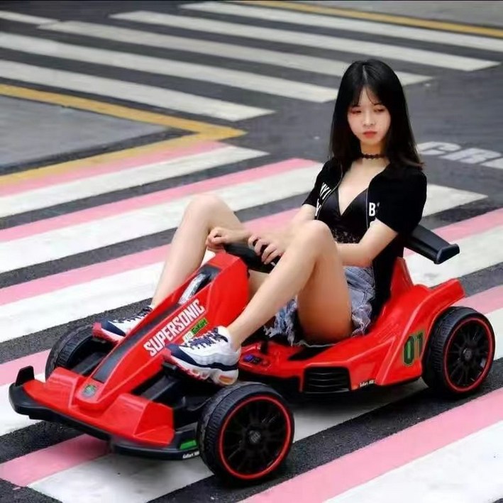 전동 고카트 레이싱 자동차 전동카트 1인용 성인 탑승가능