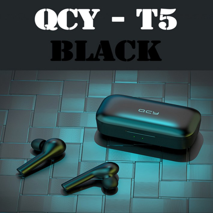 QCY QCY-T5 해외직구 깔끔한음질 가성비갑 블루투스이어폰