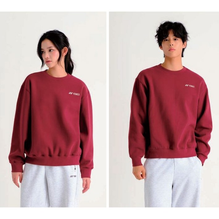 2025 FW 요넥스 253TL004U 배드민턴 긴팔티 맨투맨 테니스 스쿼시 정구