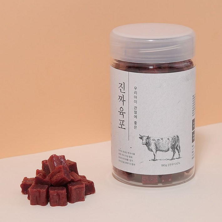 펫프렌즈 진짜육포 강아지 져키 간식 180g