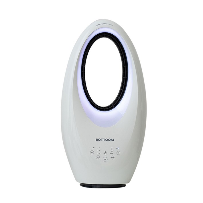 바툼 디자인 열폭풍 써큘레이터 온풍기 ptc 회전온풍기, BT0202000W, 화이트