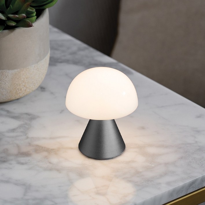 LEXON MINA 렉슨 미나 S 미니 무드등 집들이 결혼선물 인테리어 조명 - LH60, 스페이스 그레이 - LH60MX