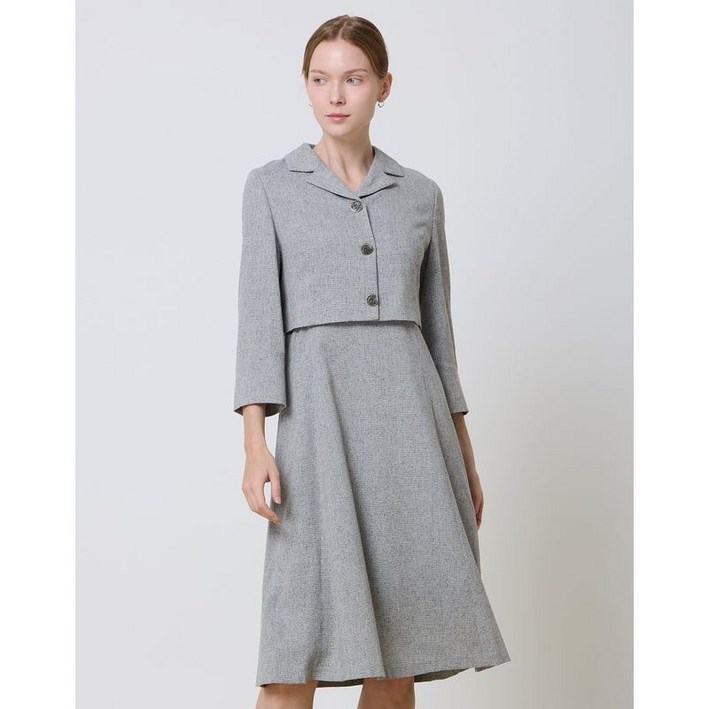 레노마레이디 본사직영 카라 정장 원피스-CC11OP040