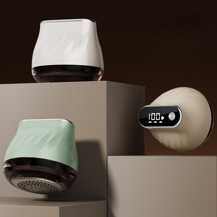 디지털 디스플레이 전기 보풀 제거기 충전식 강력 흡입 의류 손상 방지 관리용