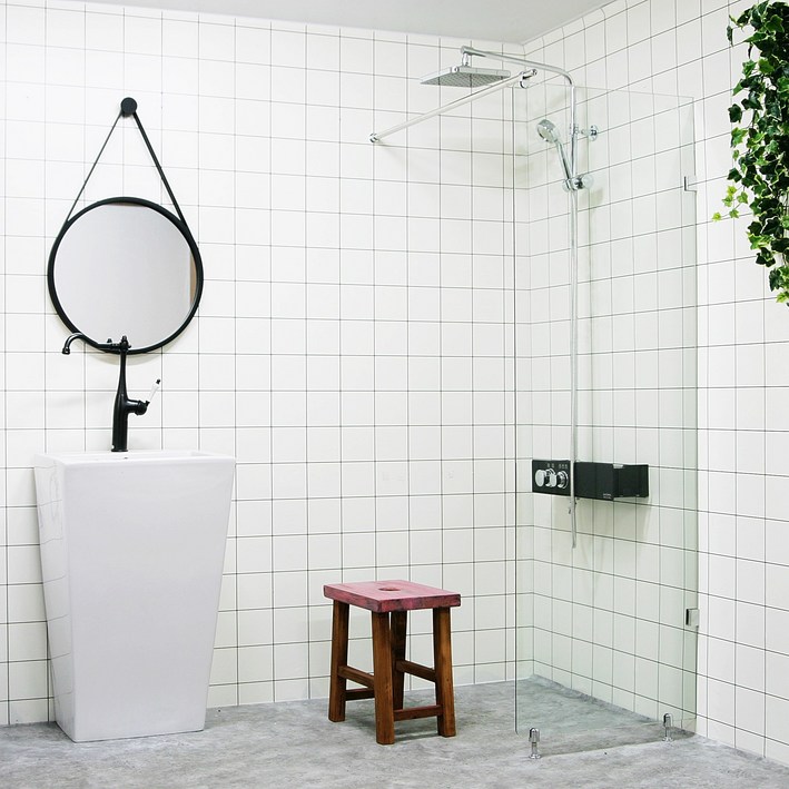 안전강화유리당일발송 A6마트 욕실파티션 55종 모음 DIY 쉬운설치 샤워부스