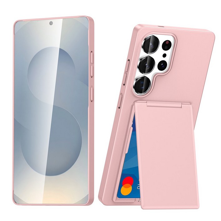 YINUO 갤럭시 S23 S24 S25 S26 울트라 2장 수납 카드슬롯 휴대폰 케이스