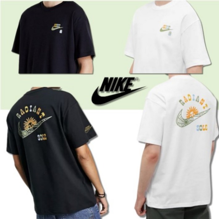 100정품빠른출고 나이키 솔 크레프트 루즈핏 반팔 티셔츠 남여공용 기능성 숏슬리브 면티