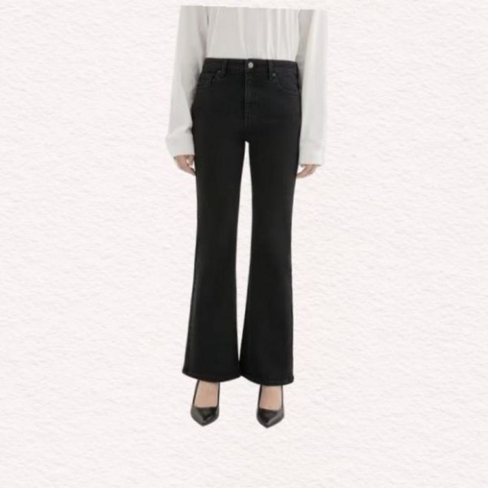 게스 YP3D9137 코어 흑청 플레어 붓컷 238886