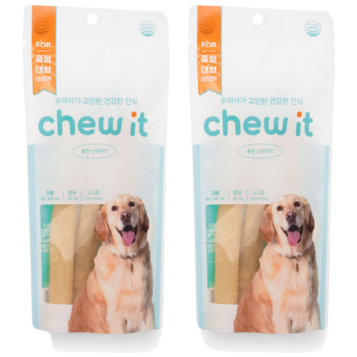 츄잇 중대형견용 한우 덴탈껌 점보