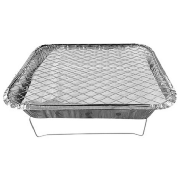 캠핑용 꼬치 그릴 일회용 바베큐 화로 양꼬치 불판, 1개