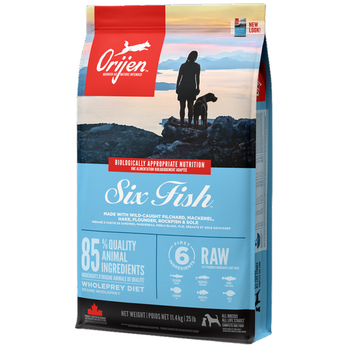 오리젠 6 피쉬 (85% 15% 0%) 전연령용 11.4kg, 1개, 11.4kg