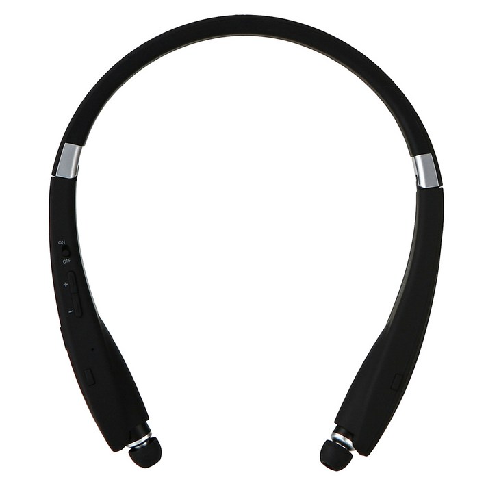 액센 FOLDER 블루투스 이어폰 N920, N920, 블랙