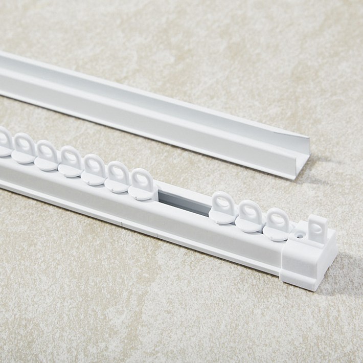 코멧 홈 저소음 전착 커튼레일