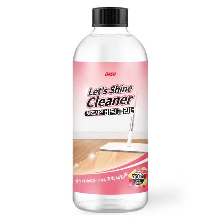 대쉬 렛츠샤인 바닥 클리너 청소 세정제, 750ml, 1개