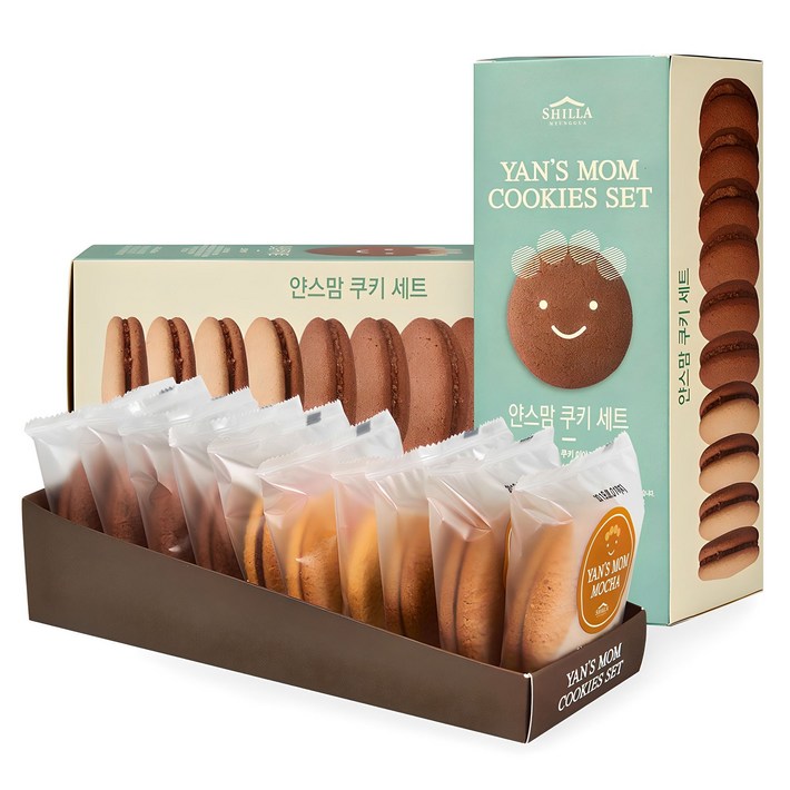 신라명과 얀스맘 쿠키 세트
