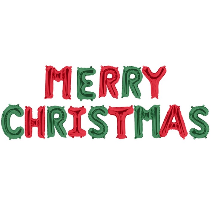 파티팡 은박풍선세트 MERRY CHRISTMAS