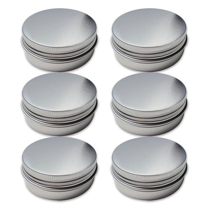 메이브라운 알루미늄 원형 틴케이스 60ml