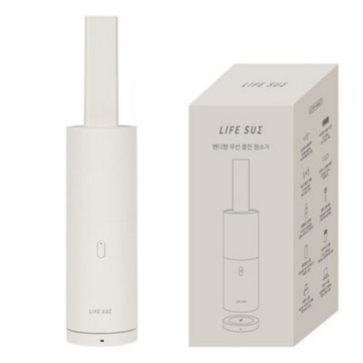 라이프썸 핸디형 무선 청소기 LFSHA17, 밀크, LFSHA17 라이프썸 핸디형 무선 청소기 LFSHA17, 밀크, LFSHA17
