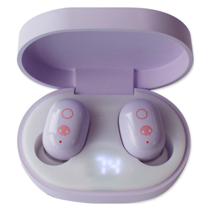 산리오 캐릭터즈 무선 블루투스 이어폰, DVK9, 쿠로미, 14시간, DVK9, 쿠로미