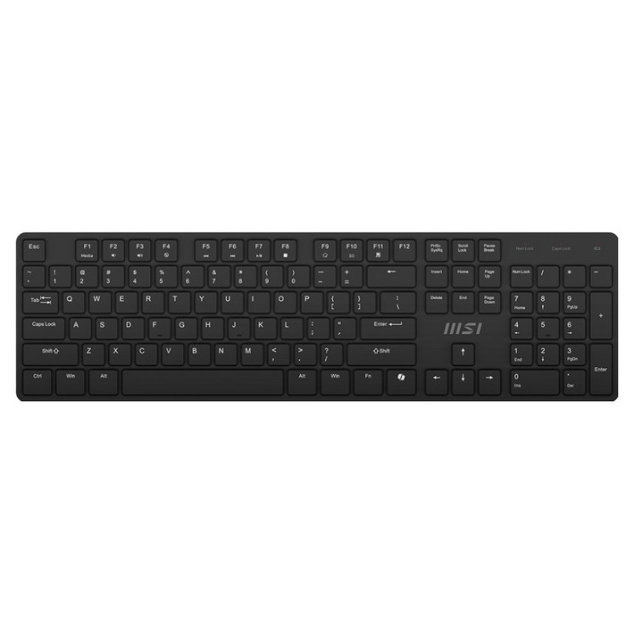 MSI FORGE 무선 키보드, 혼합색상, K200, 제조사축