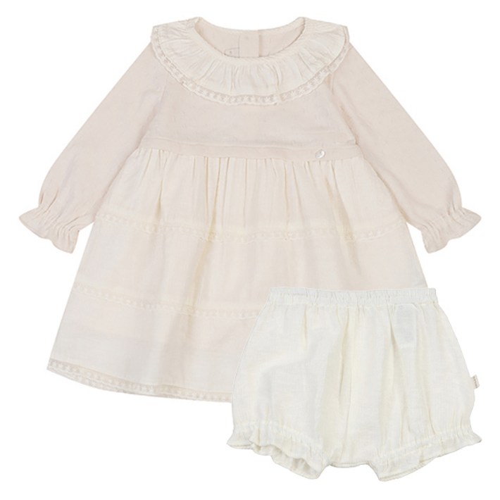 에뜨와 여아용 레일린 원피스