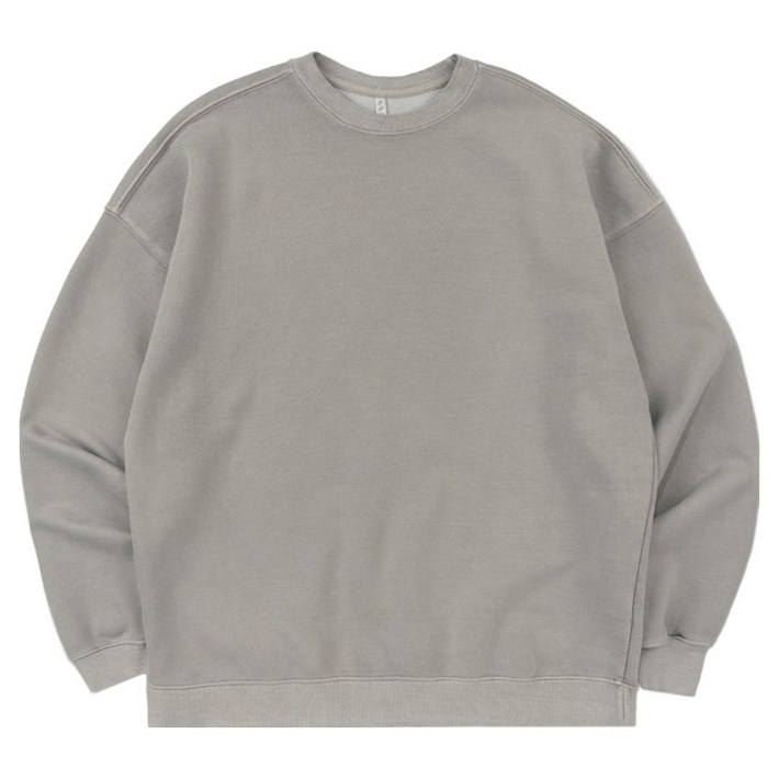 일루소 600G 피그먼트 워싱 맨투맨