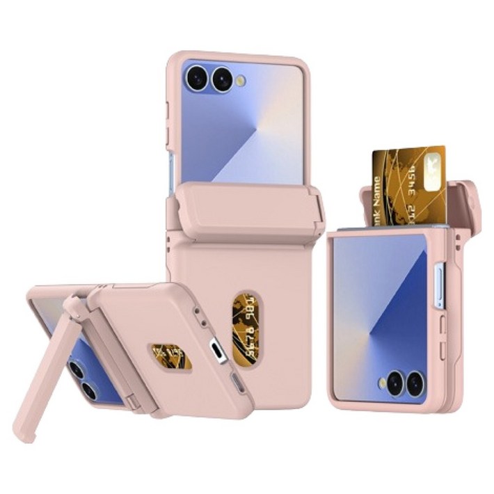 케이스틱 카드수납 거치 가능 힌지보호 휴대폰 케이스