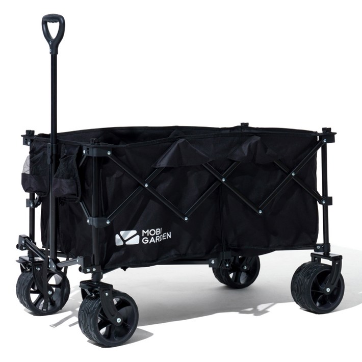 모비가든 클라우디 폴딩 웨건 S1, 블랙, 1개