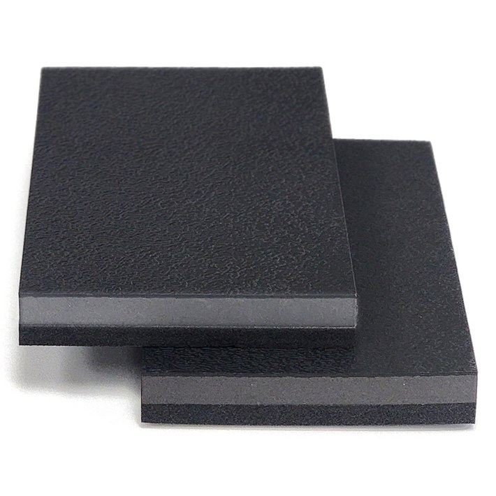 디와이엔텍 2중 진동방지패드, 검정색, 2개