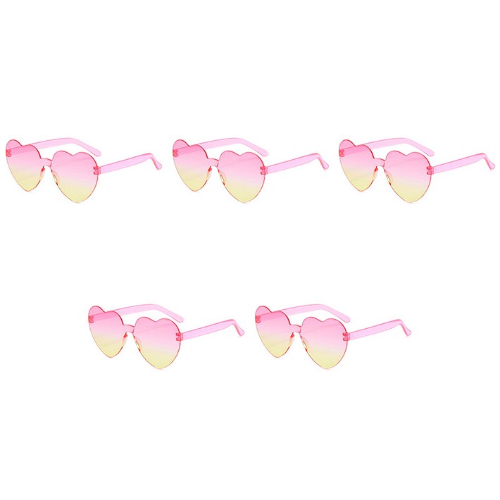 알로데 그라데이션 하트 파티안경