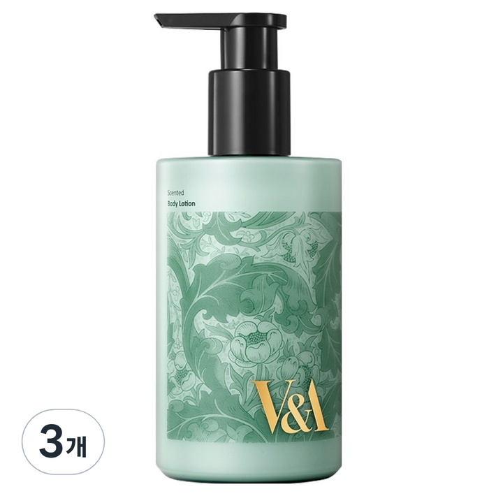 브이앤에이뷰티 센티드 바디로션 프레쉬부케, 3개, 450ml