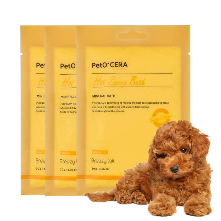 페토세라 반려동물 온천 입욕제 3개입