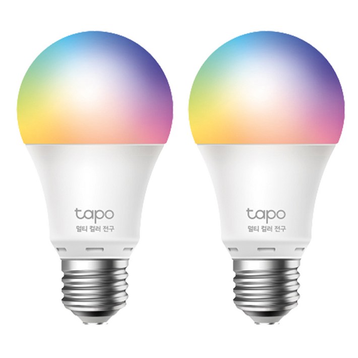 티피링크 스마트 Wi-Fi 멀티 컬러 전구 8.7W Tapo L530E