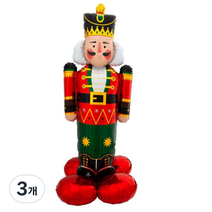 와우파티코리아 크리스마스 병정 은박풍선