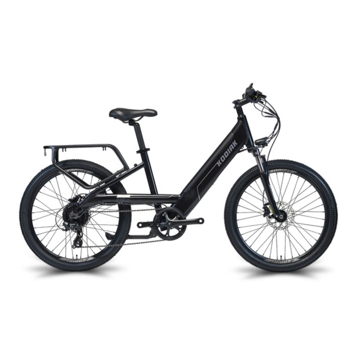 이알톤 2022 전기자전거 코디악 24S 파스전용 일반셀 16.717.5Ah, 무광블랙, 알루미늄