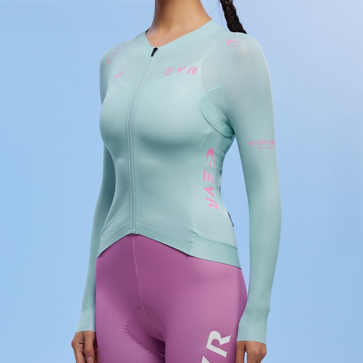 EVR 여성용 익스플로어 자전거 긴팔 져지 KX2421C