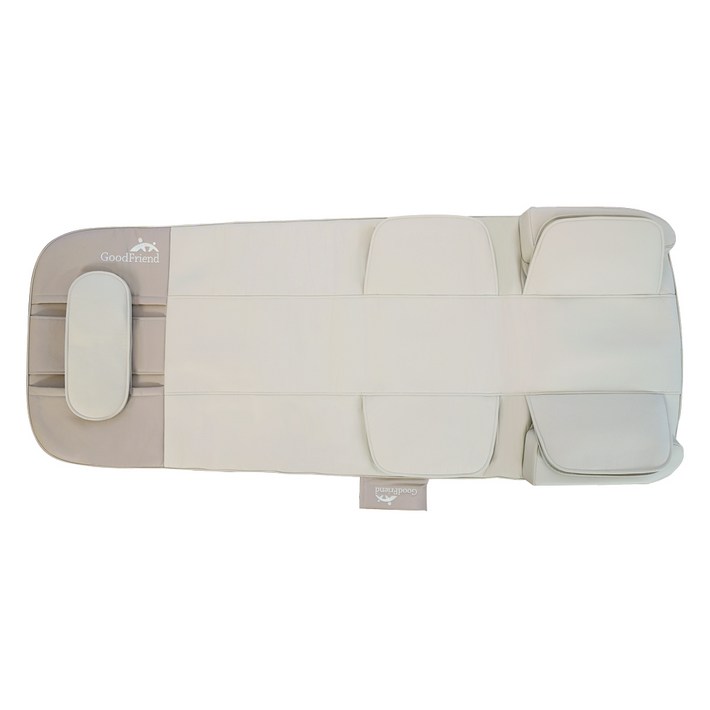 굿프렌드 굿앤굿 스트레칭 2way 전신 마사지매트 GOODA6, GOODA6, 베이지