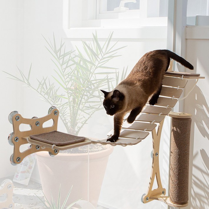 모넬로 고양이 다리냥 구름다리 캣타워 GO23012