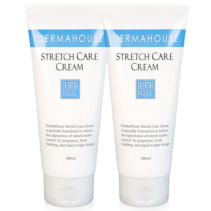 더마하우스 스트레치케어크림180mlx2개 산전 산후 임산부 청소년기 일반인, 2개, 180ml