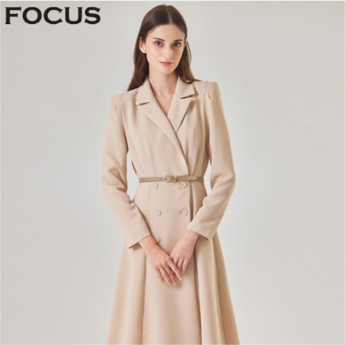 클래식더블버튼원피스VFI3F1OP3480