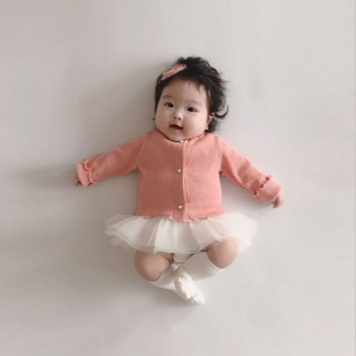 출산백일선물 우이동금손 뉴발레리나수트 가디건 4종세트 포장쇼핑백동봉