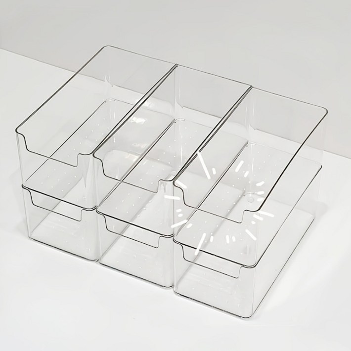 다용도 투명 정리함 10개