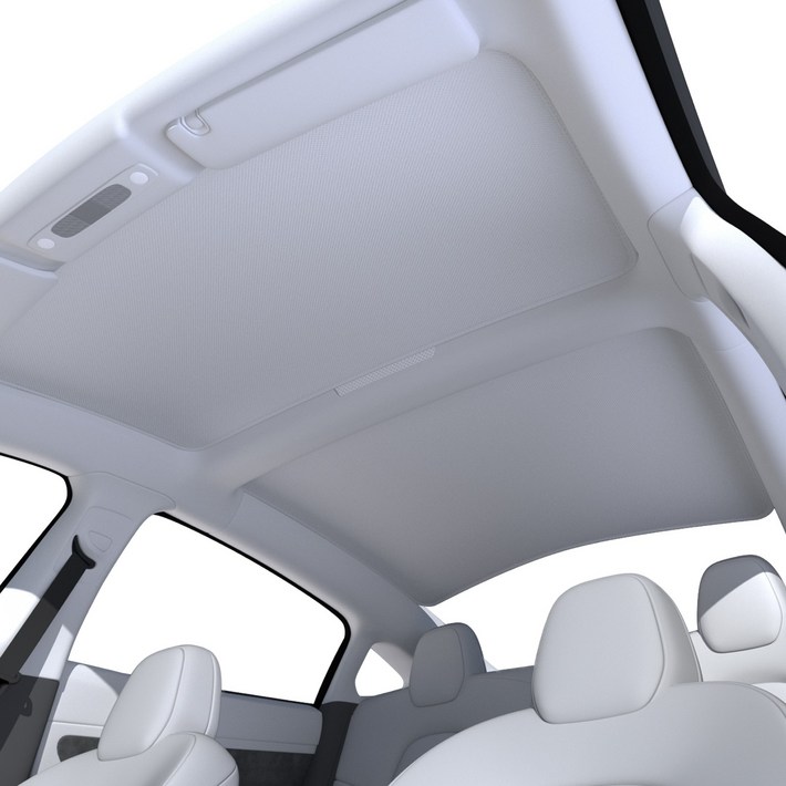 Vihimai 테슬라 모델3하이랜드모델y 주니퍼 전용 썬루프 선쉐이드  고온 및 자외선 차단, 프리미엄 방열 소재, 간편 설치, 1개, 라이트 베이지