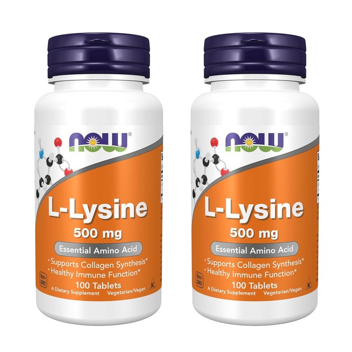 나우푸드 L라이신 500mg 타블렛