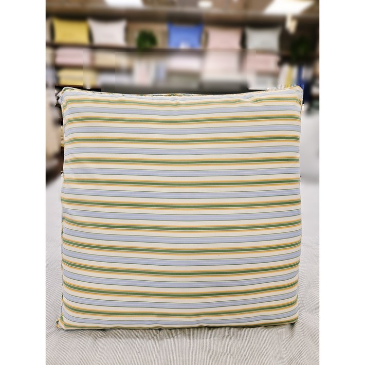 모던하우스 어텀블라썸 스트라이프 푹신한 커버분리 방석 50X50
