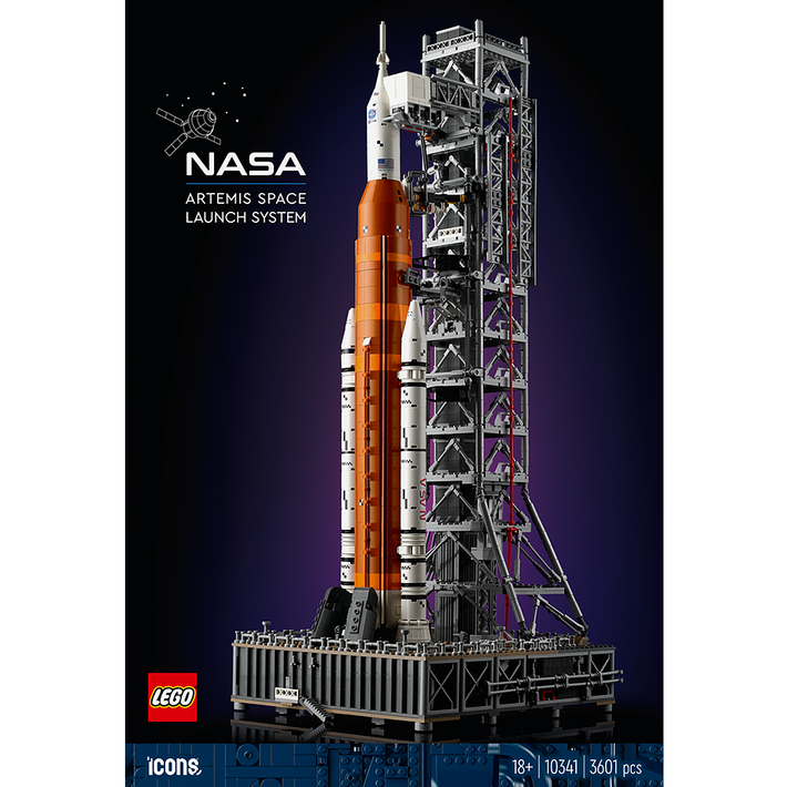 레고 10341 아이콘즈 NASA 아르테미스 우주 발사 시스템